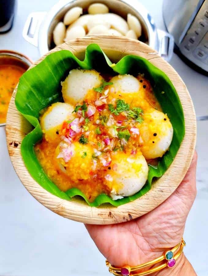 Ghee mini idli