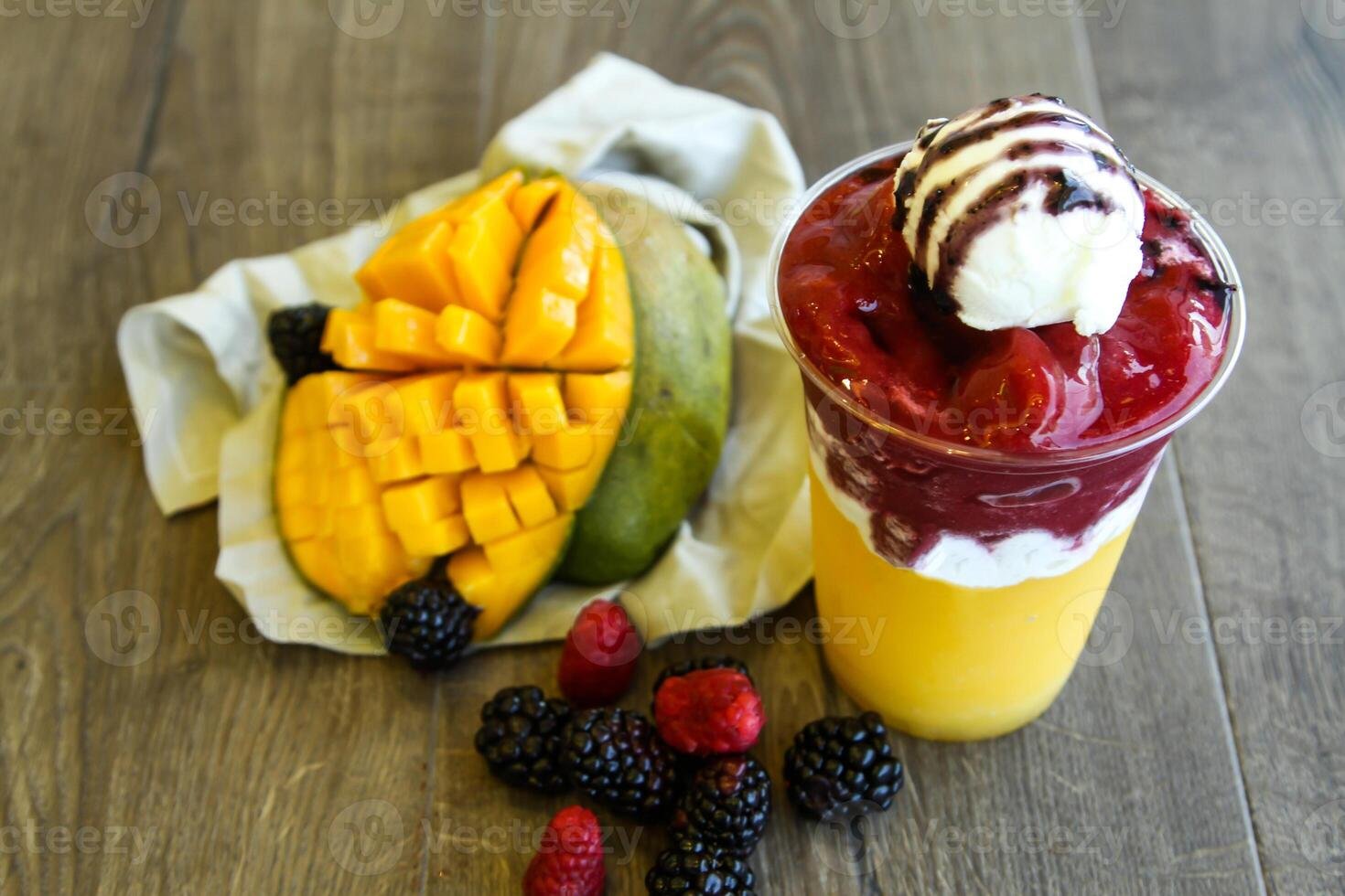 Choco / Pista / Mango Milk Shake with Ice Cream